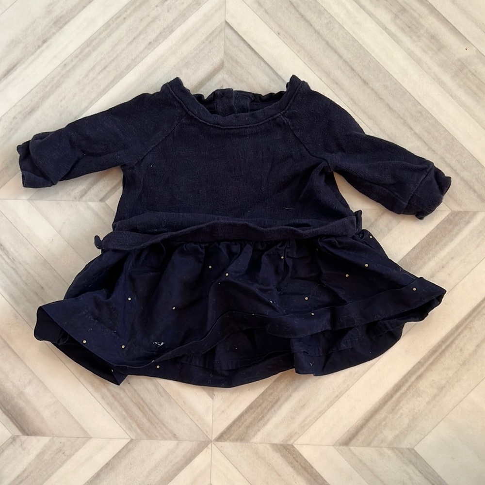 Navy blue dress